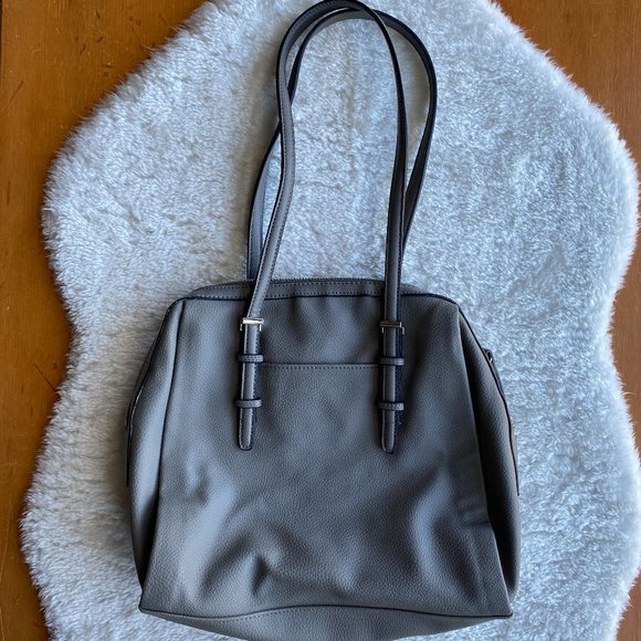 Kenneth Cole Reaction Gray Shoulder Bag - Picture 7 of 16